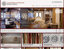 Tablet Screenshot of drapery-workroom.com